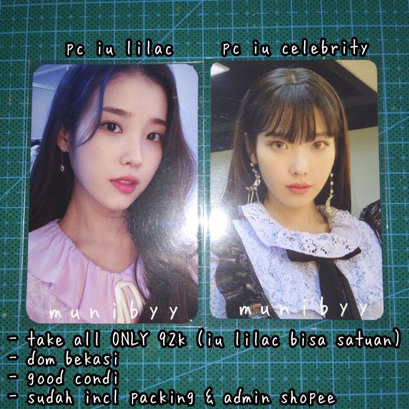 pc photocard IU MD celebrity (read desc ‼️)