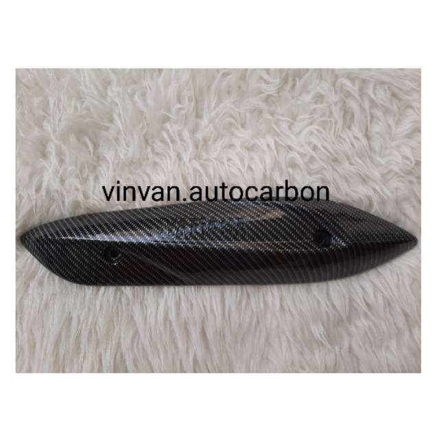 Tameng knalpot Mio sporty carbon karbon wtp