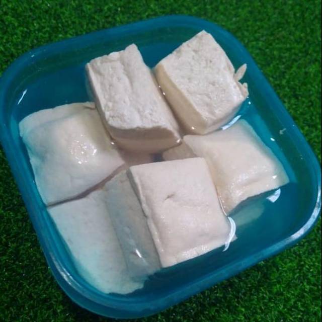 

Tahu putih per potong, sayur medan, tahu medan