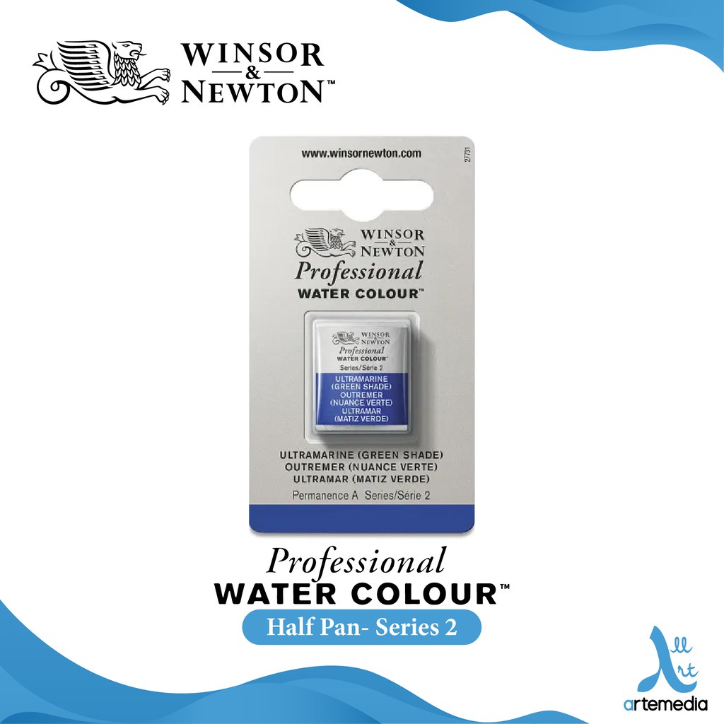 

Winsor & Newton Professional Watercolor Half Pan Series 2 Cat Air