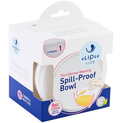 Elipse Kids Bowl Set STAGE 1 / Mangkok Bayi / Mpasi Bayi