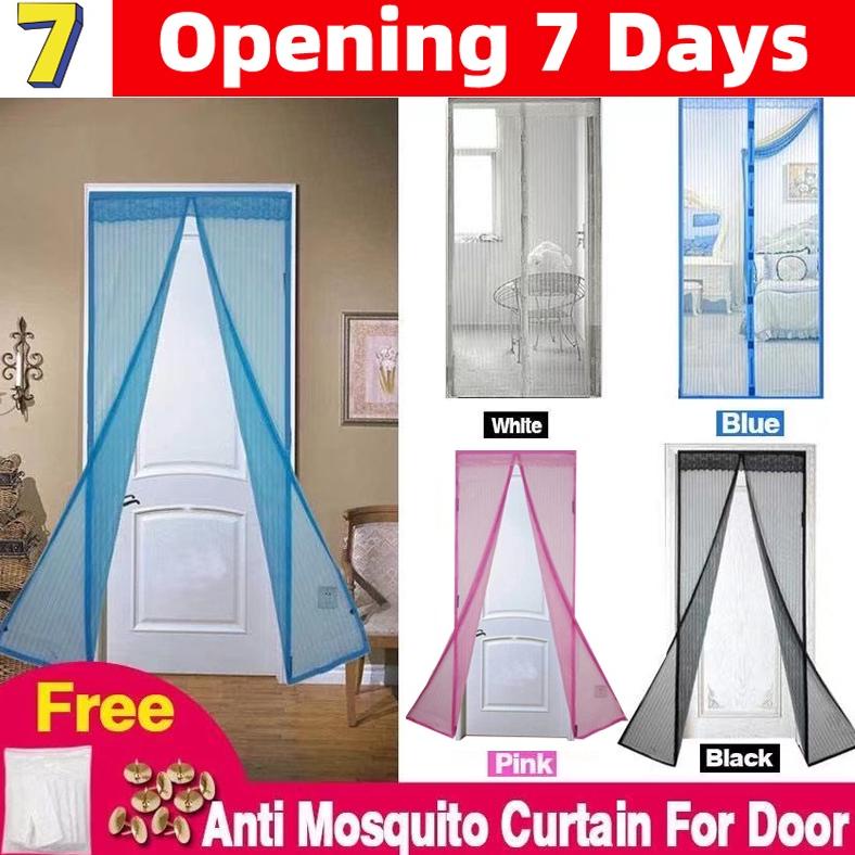 TIRAI PINTU MAGNET KAWAT NYAMUK MAGIC NET POLOS TERLARISS...,,,,,