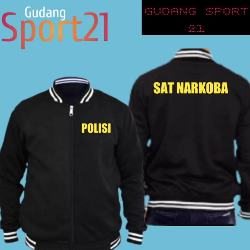 jaket baseball polisi sat narkoba