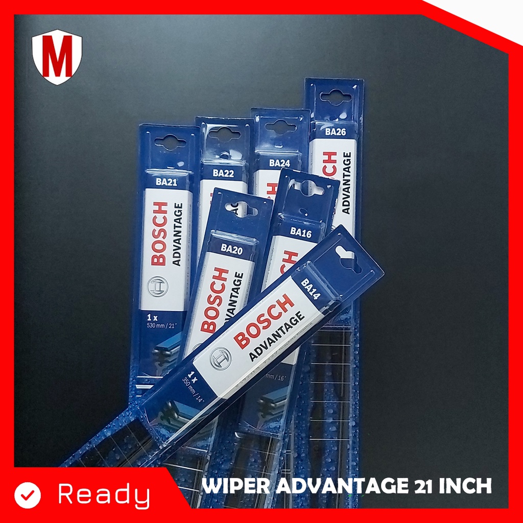 WIPER BLADE BOSCH ADVANTAGE 21&quot; INCHI ORIGINAL