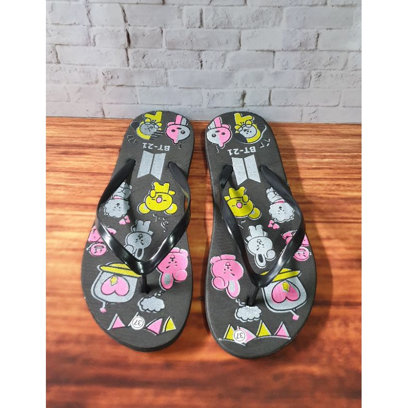 SANDAL SLIFFER JAPIT BT21 NEW