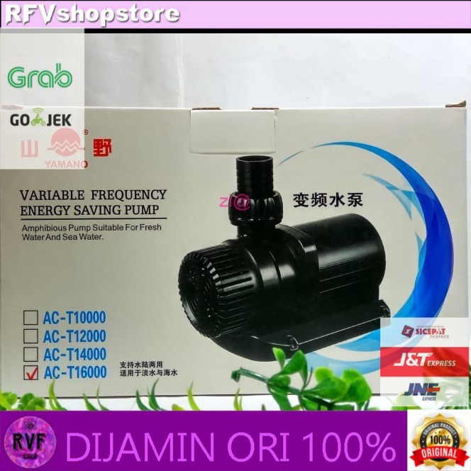 YAMANO ACT 16000 POMPA KOLAM POMPA AIR MANCUR LOW WATT ORI