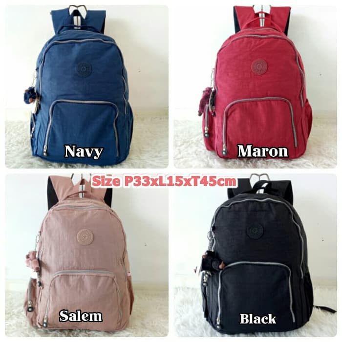 TAS RANSEL WANITA KP JUMBO 7029 TAS WANITA BAHAN PARASUT IMPORT