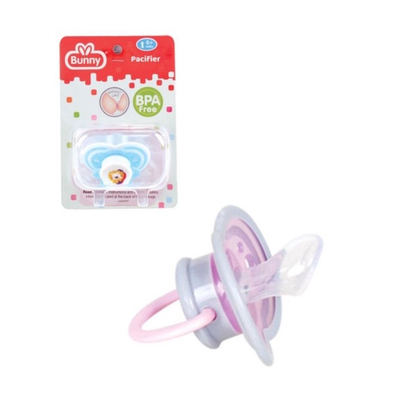 LustyBunny Pacifier Silicone Clear Lion Empeng Silikon DP-2004