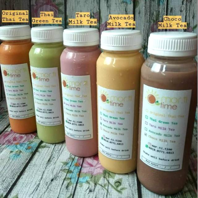 

morti.time - minuman teh thailand