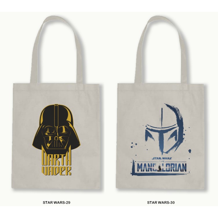 TOTE BAG BLACU 30X40 - STAR WARS series.03