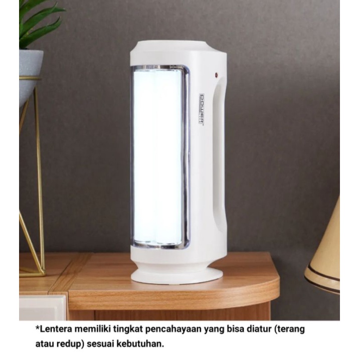 Lampu emergency lampu darurat powerlite / emergency lamp / rechargeable spotlight / senter cas