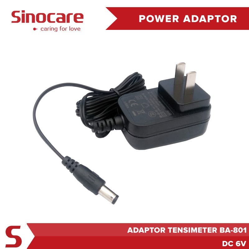 Sinocare AC Adaptor Tensimeter BA 801