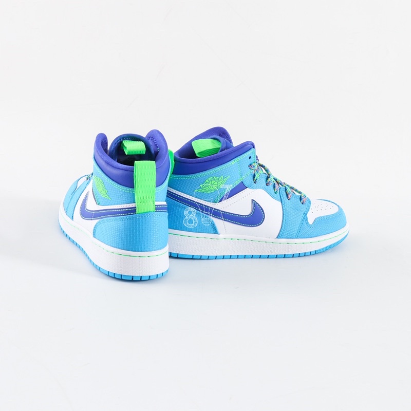 Air Jordan 1 Mid Sprite Blue