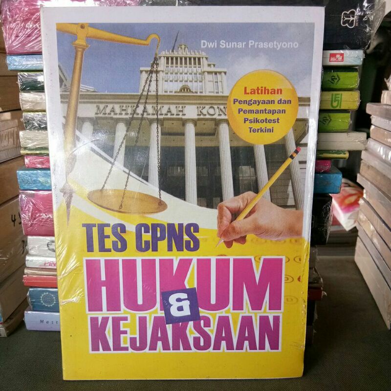 buku tes CPNS hukum & kejaksaan