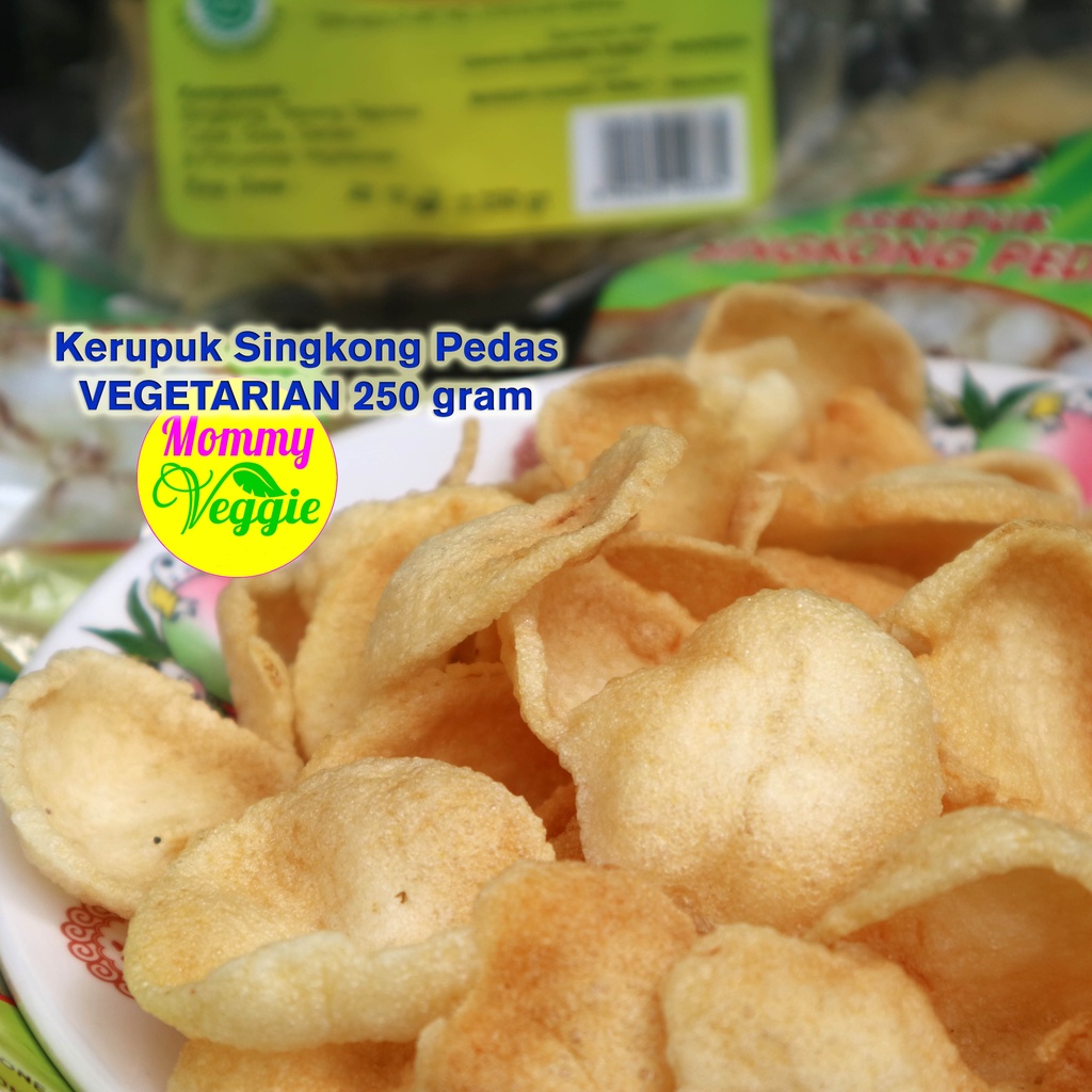 

Kerupuk Singkong Vegetarian | Pedas | 250 gram