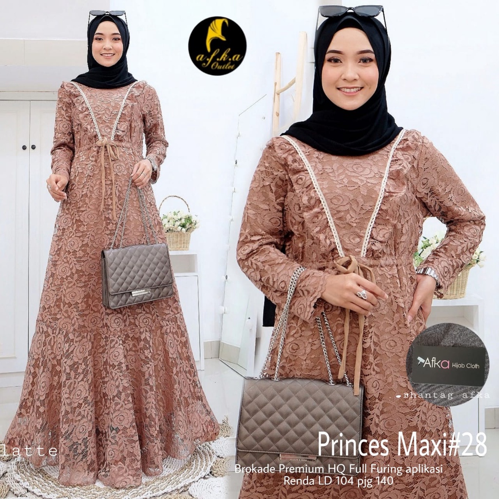 PRINCES MAXI 28 DRESS BY AFKA