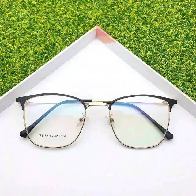 Kacamata frame 1157 paket lensa photocromic dan paket lensa crmc