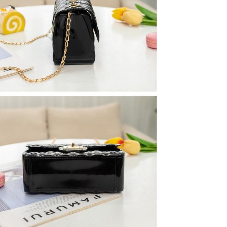 ✤ JX 341 - Tas Jelly Mutiara Ukuran Besar Muat HP - Tas Pesta Wanita - Tas import Terbaru ➴