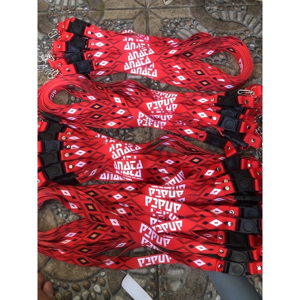 

Lanyard id card costum Termurah