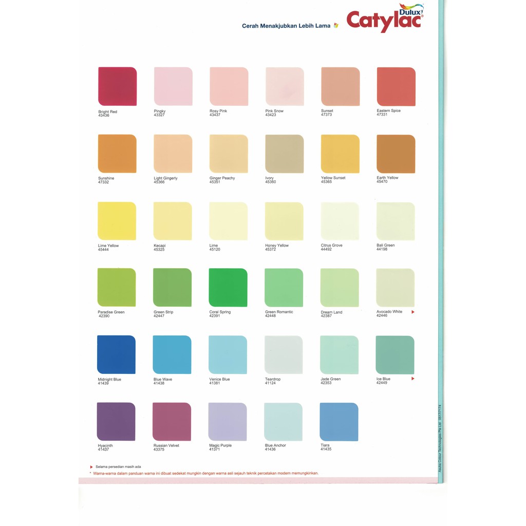 Special Cat Interior Dulux Catylac 5kg Shopee Indonesia