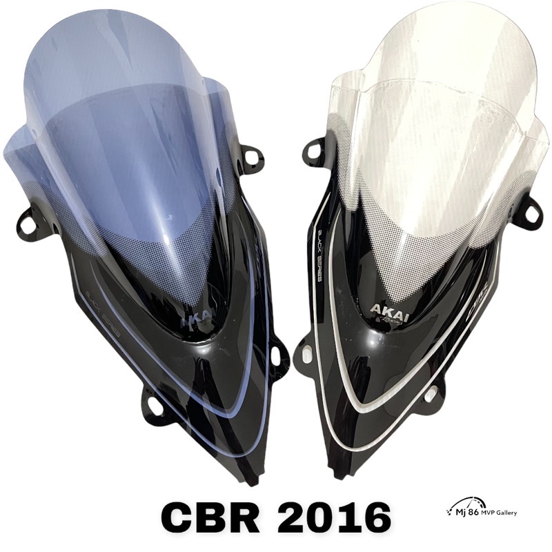 VISOR CBR FACELIFT MHR / WINDSHIELD ALL NEW CBR 150 FACELIFT / VISOR AKAI CBR 150