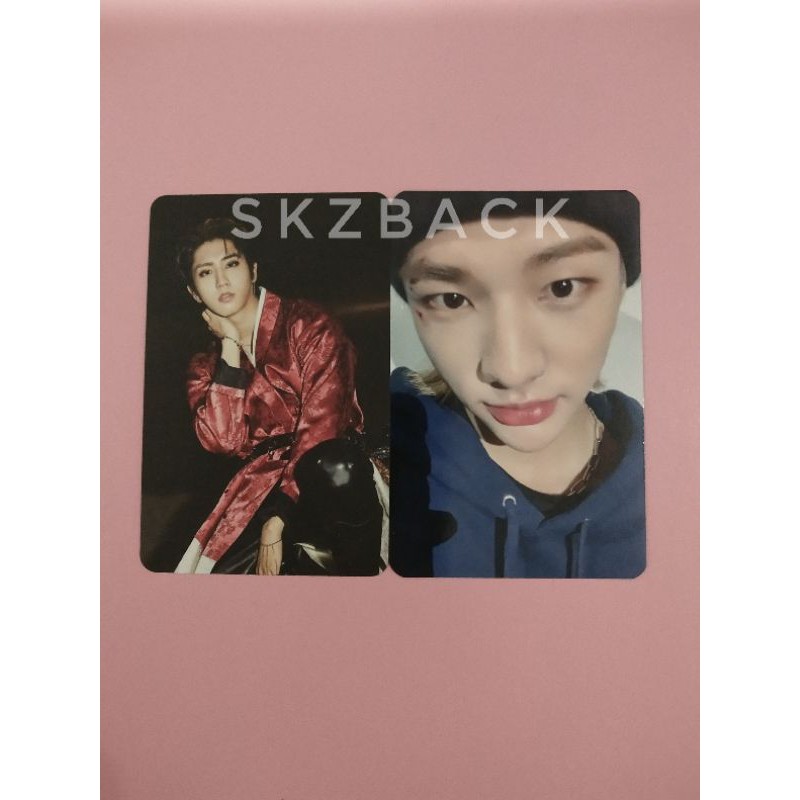 Stray kids photocard IN LIFE Benefit soundwave SWID Hyunjin han jisung concept behind