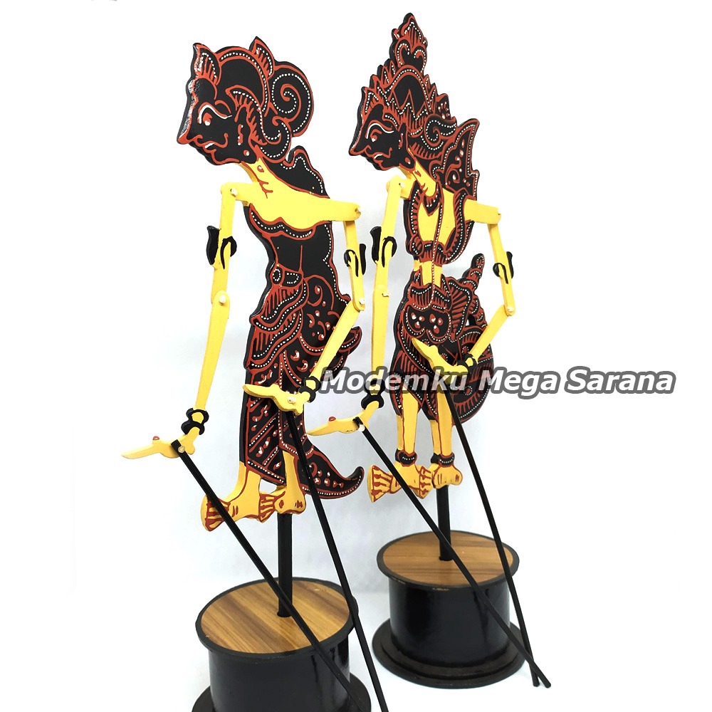 Miniatur Wayang Klitik Wayang Kayu Klithik Rama Shinta T25