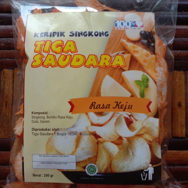 

Kripik Singkong Rasa “Keju”