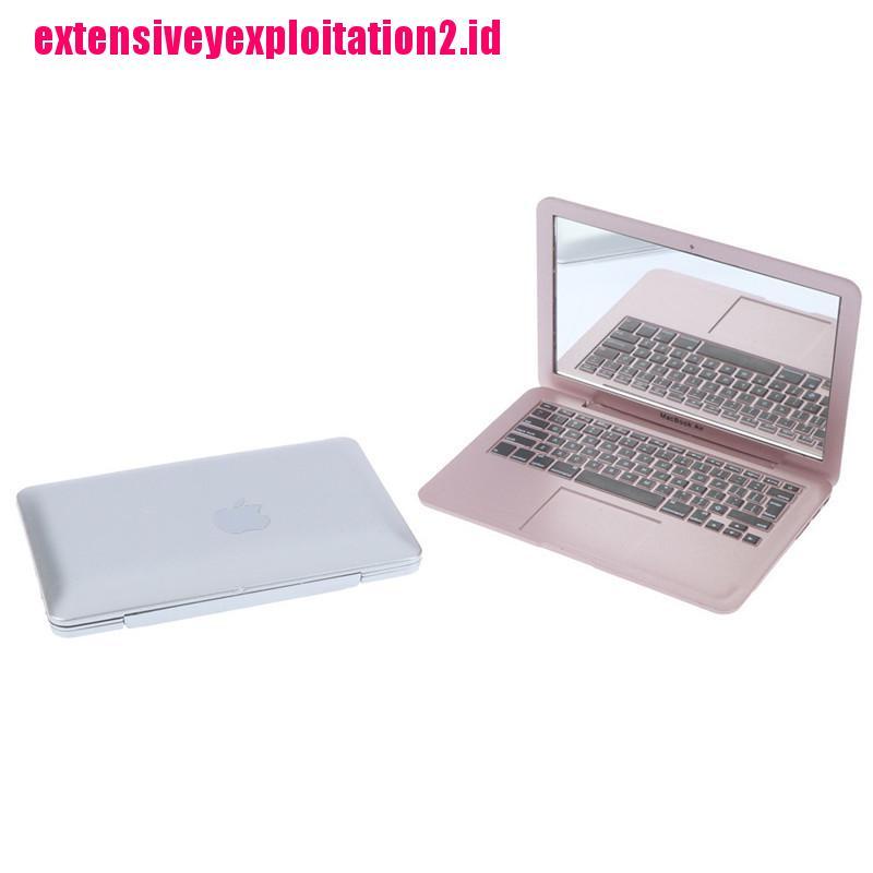 &lt; E2id &amp; &gt; Cermin Saku Mini Bentuk laptop