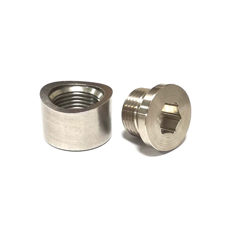 Cre M18x1.5 Tutup Baut Sensor Oksigen O2 Bahan Stainless Steel
