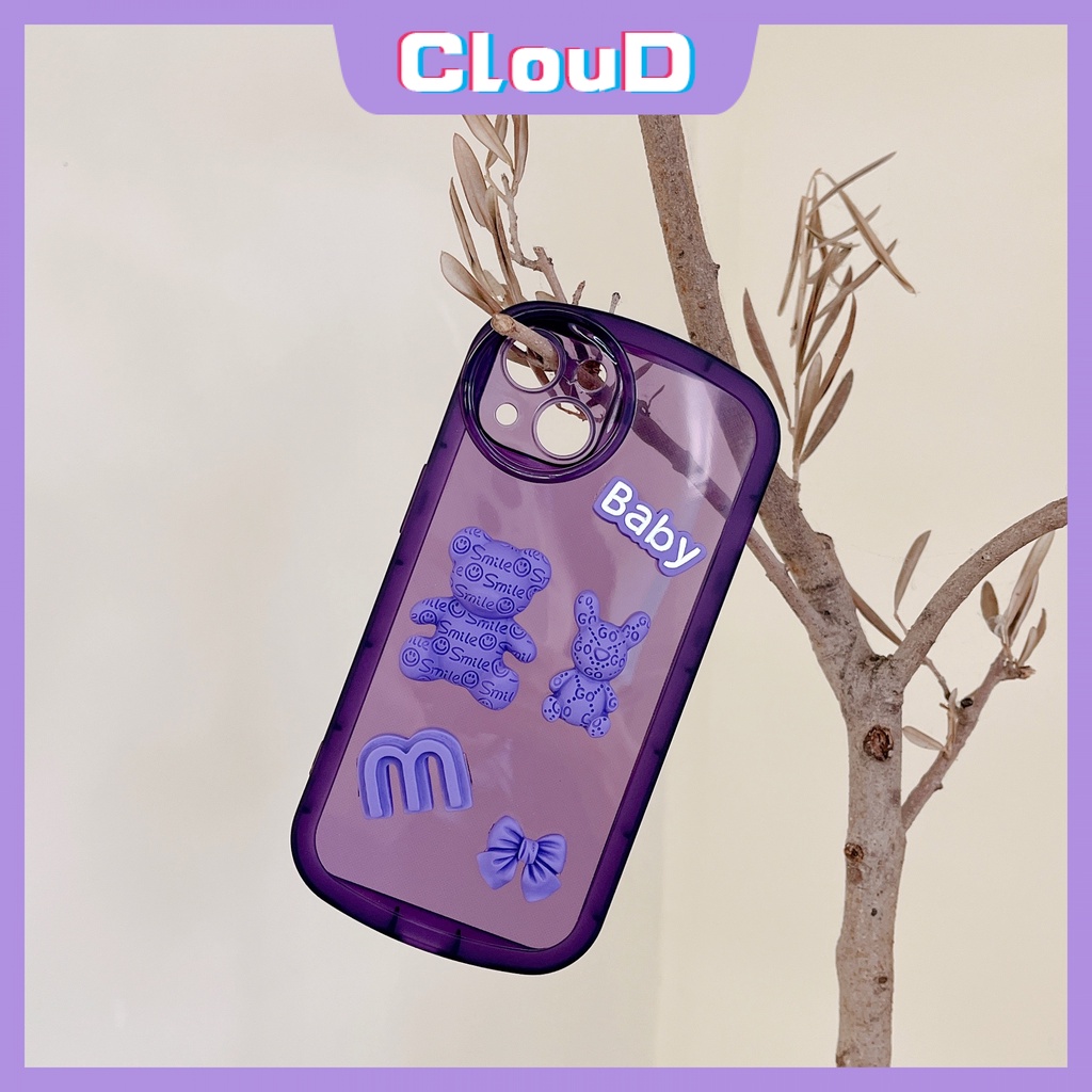 Soft Case TPU Motif Kartun Beruang 3D Untuk Realme C25 C15 C12 C31 C11 C35 C25s C25Y C20 C21Y C20A C11 2021 Realme 6i 5i 5s C3 C1 5i