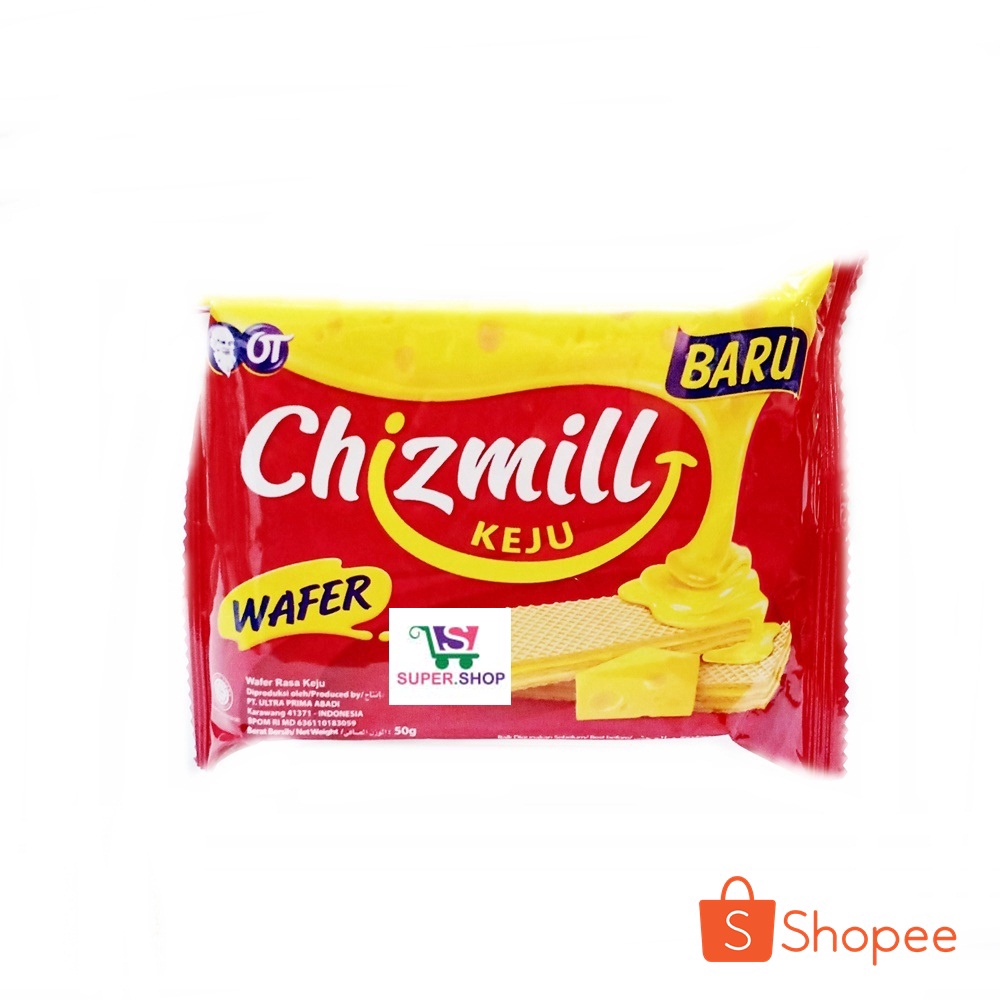 

UKRION-Chizmill Wafer Keju 50 Gram