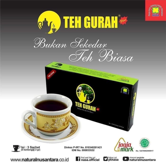 

Teh Herbal Teh Gurah NASA original