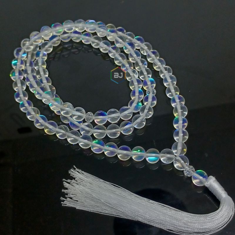 TASBIH BATU KALIMAYA INDIA 8MM 99BUTIR MULTICOLOR