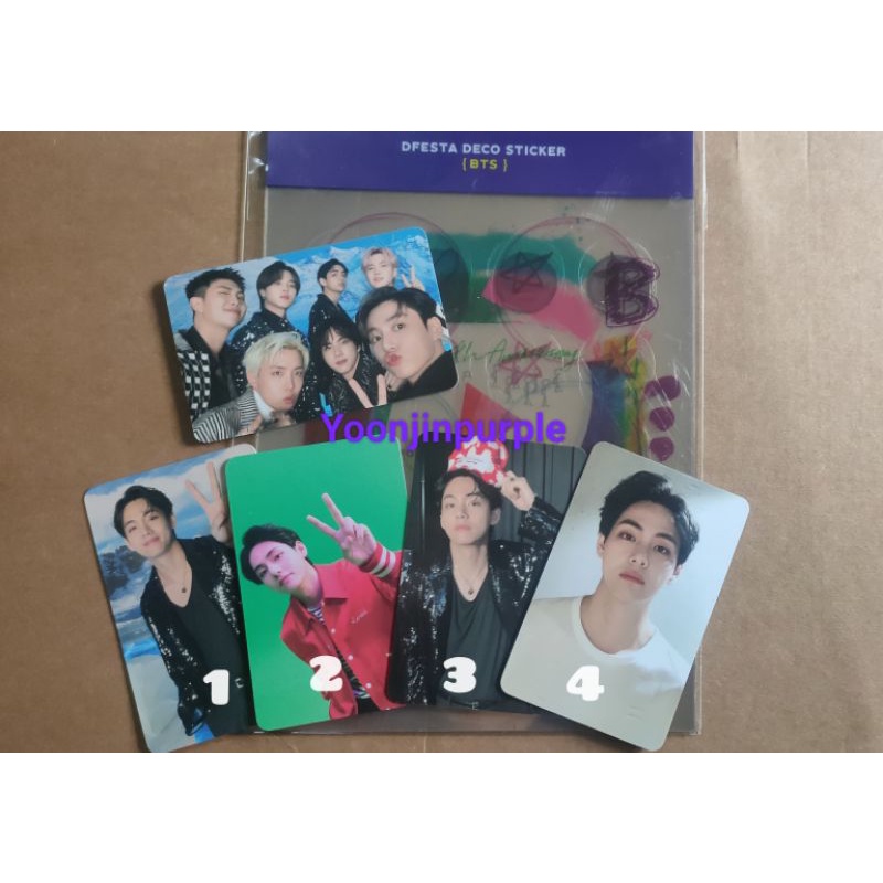 [READY] PHOTOCARD BTS V D'ICON DFESTA