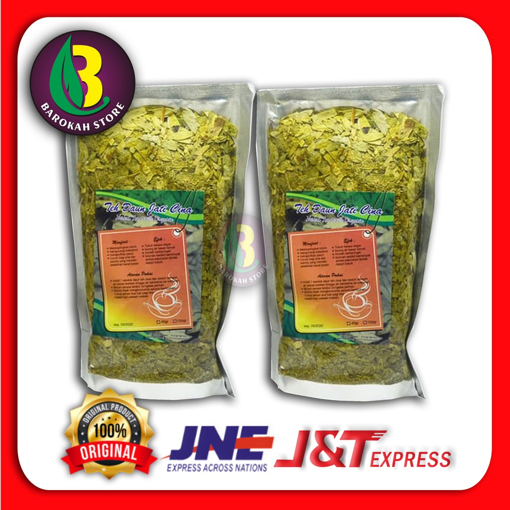 TEH DAUN JATI CINA 100 GRAM / PENURUN BERAT BADAN TEH DAUN JATI CINA