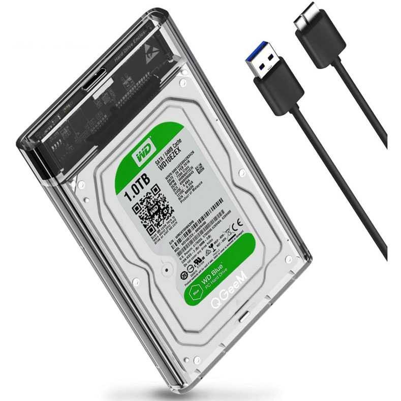 Hot Promo ! WEIXINBUY Hard Drive Enclosure 2.5 Inch USB 3.0 - WX537