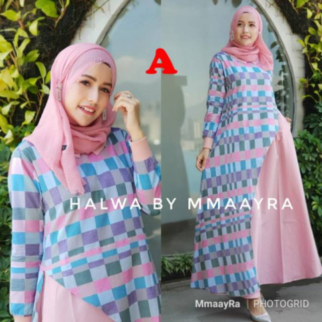 GAMIS HALWA DRESS by MmaayRa DRESS CANTIK
