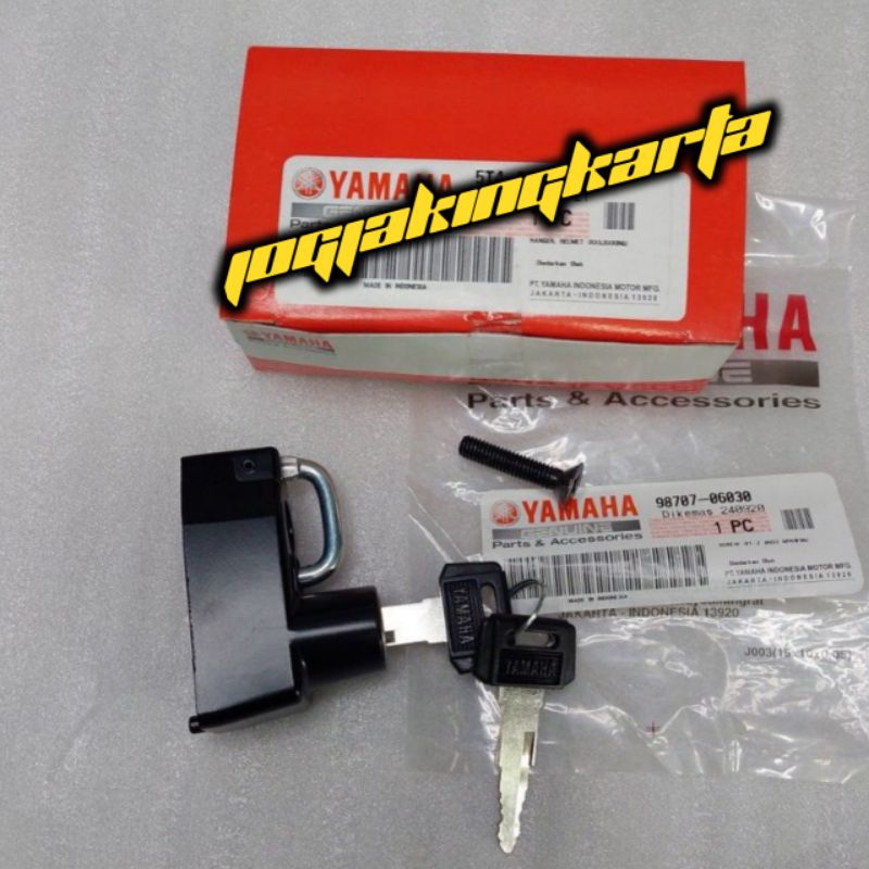 KUNCI GANTUNGAN HELM RX KING RXKING RXS RXK YT15 V80 ORIGINAL YAMAHA