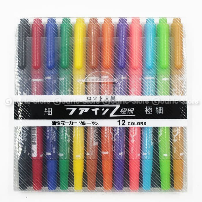 

Zebra Decoration Pens 12 Pcs Pena Marker DIY Fujifilm Instax Polaroid