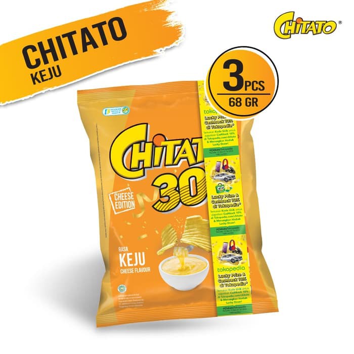 

Chitato Keju 68 Gr 3 Pcs ~ kp1131