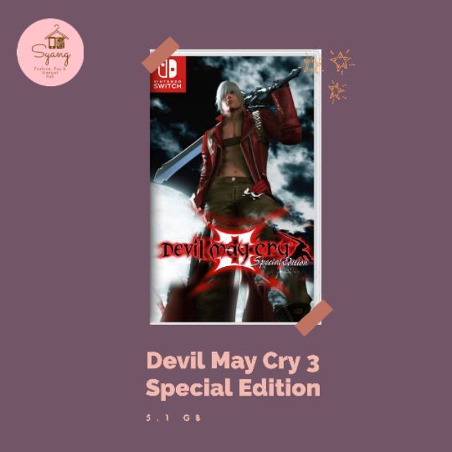 Devil May Cry 3 Special Edition Dmc Nintendo Switch