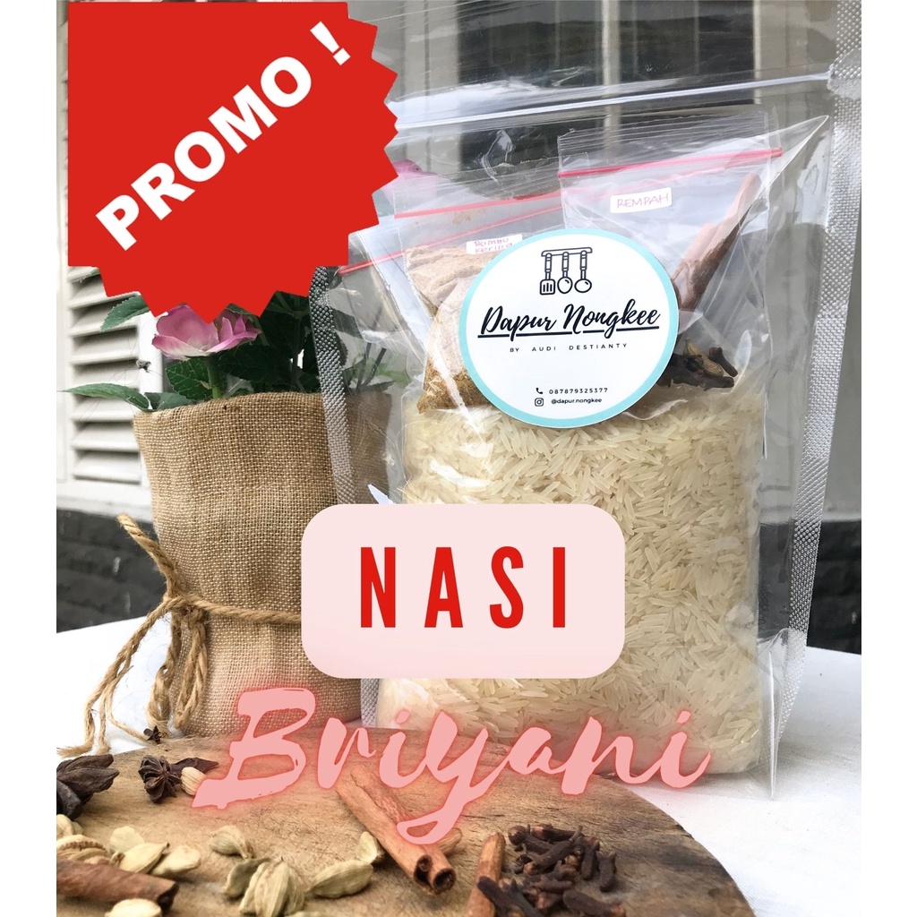 

NASI BRIYANI | BERAS BASMATI | BASMATI 750g DGN BUMBU NASI BRIYANI | BERAS BRIYANI