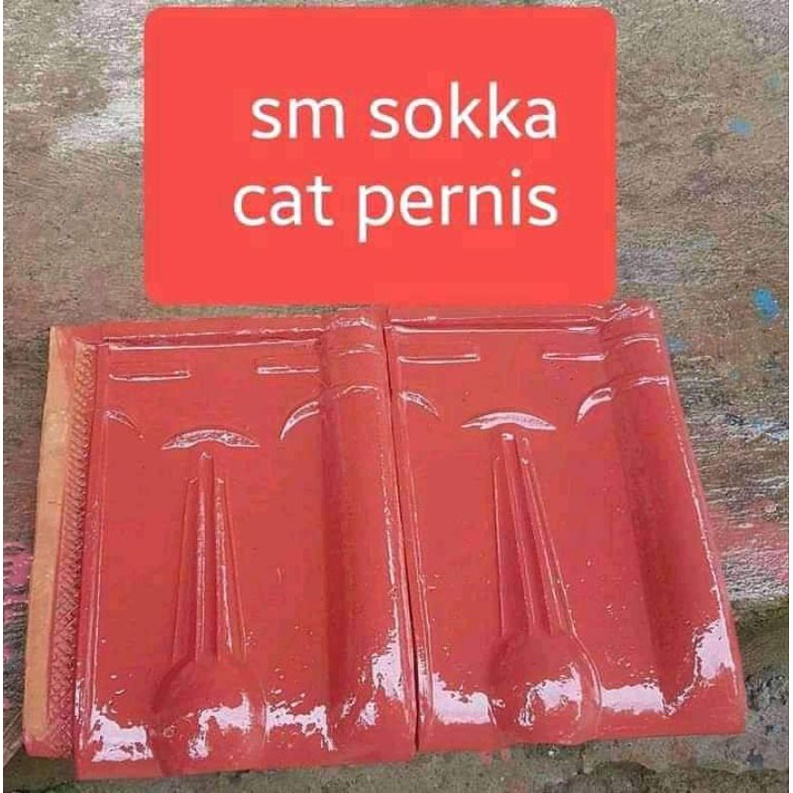 Jual Sm Sokka Cat Pernis Merah Shopee Indonesia 3708