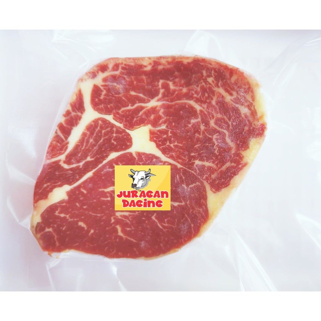 

DAGING SAPI AUS RIB EYE BEEF STEAK IMPOR GRADE A HARGA SPECIAL 1 KG