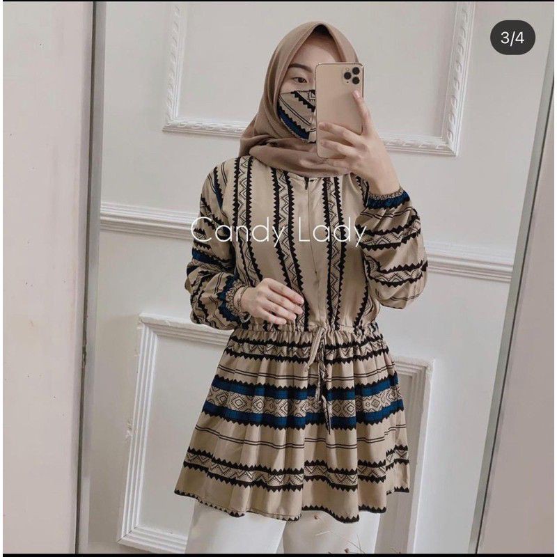 BLOUSE GEARA SERUT REMPEL RAYON VISCOSE