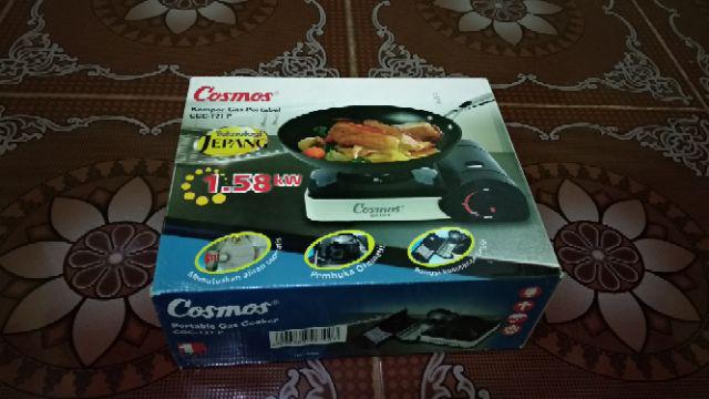 Cosmos Kompor Gas Mini Travel Kompor Portable Cgc121p Cgc 121p