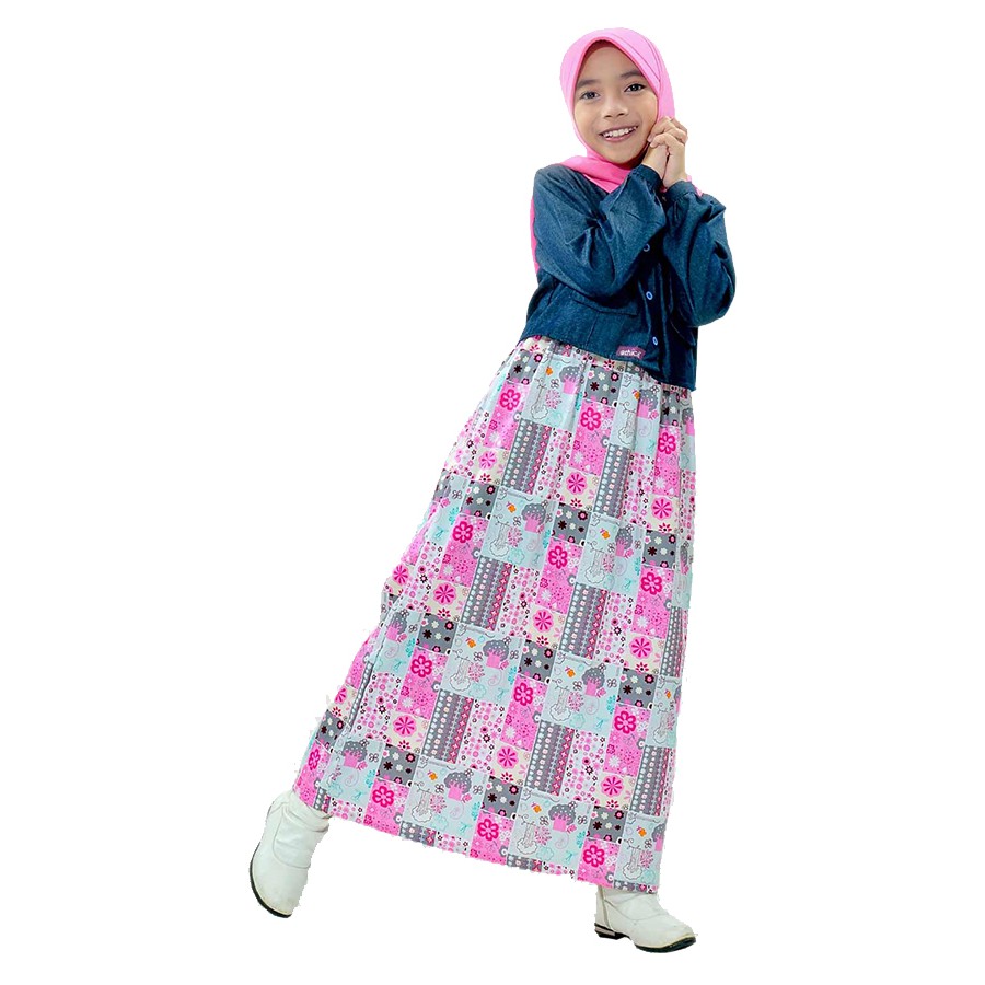 ETHICA BAJU GAMIS ANAK PEREMPUAN OSK 57 WARNA PINK