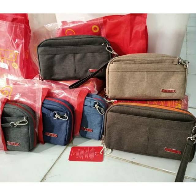 Tas slempang ovio original HPO poch hp multifungsi.tas cewe murah