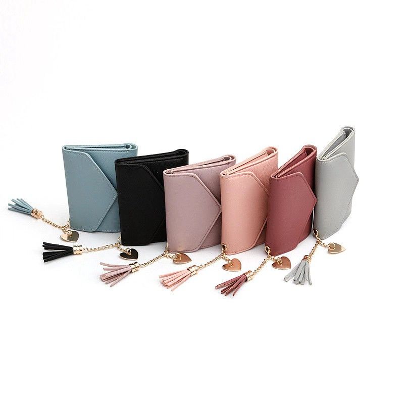 [✓ BISA COD ]Dompet Lipat Import Kekinian Fashion Korea Terlaris